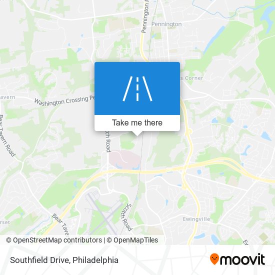 Southfield Drive map