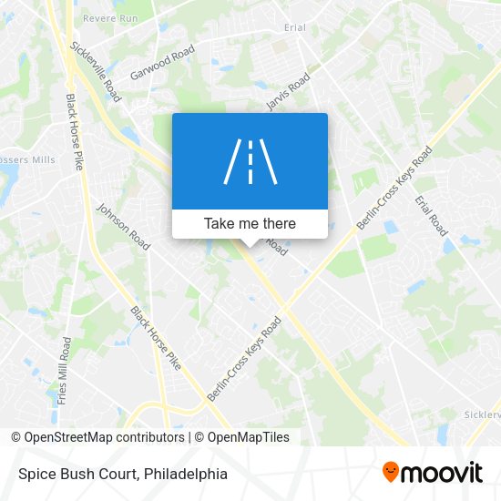 Spice Bush Court map