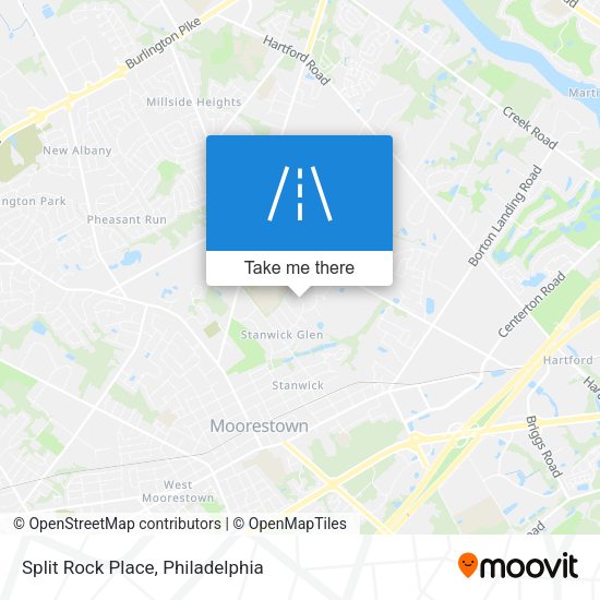 Split Rock Place map