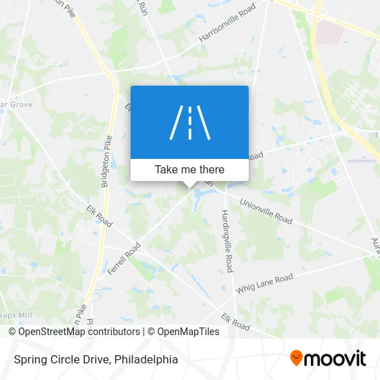 Spring Circle Drive map