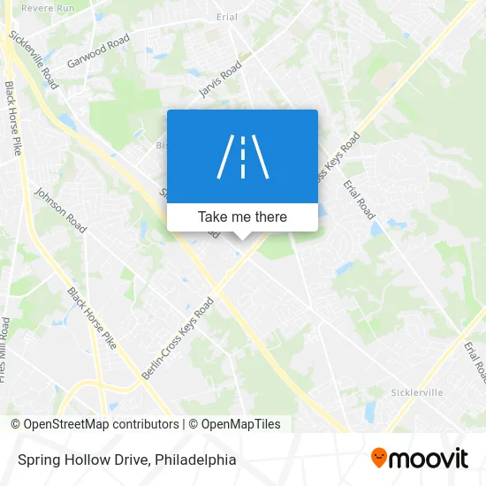 Spring Hollow Drive map