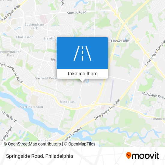 Mapa de Springside Road