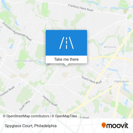 Mapa de Spyglass Court