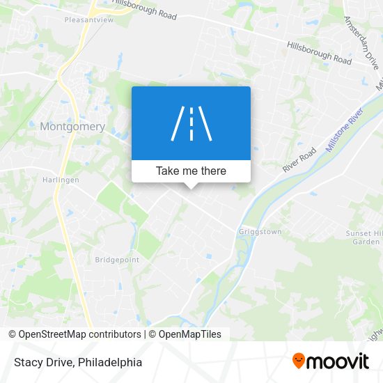 Mapa de Stacy Drive