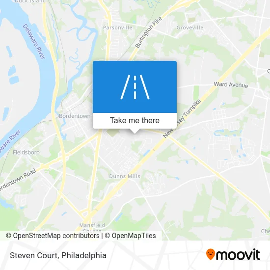 Steven Court map