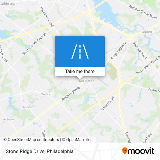Mapa de Stone Ridge Drive