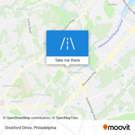 Mapa de Stratford Drive
