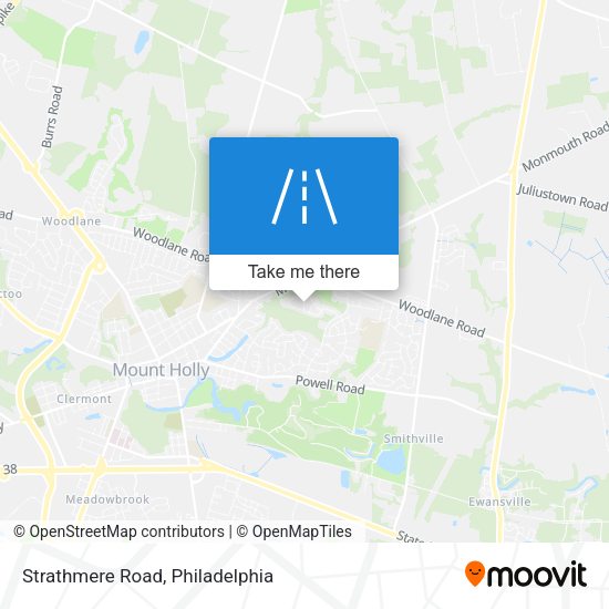 Mapa de Strathmere Road