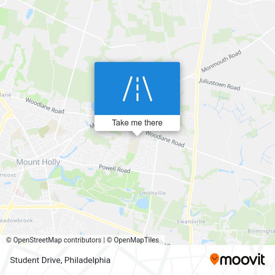 Mapa de Student Drive