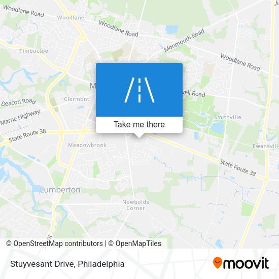 Stuyvesant Drive map
