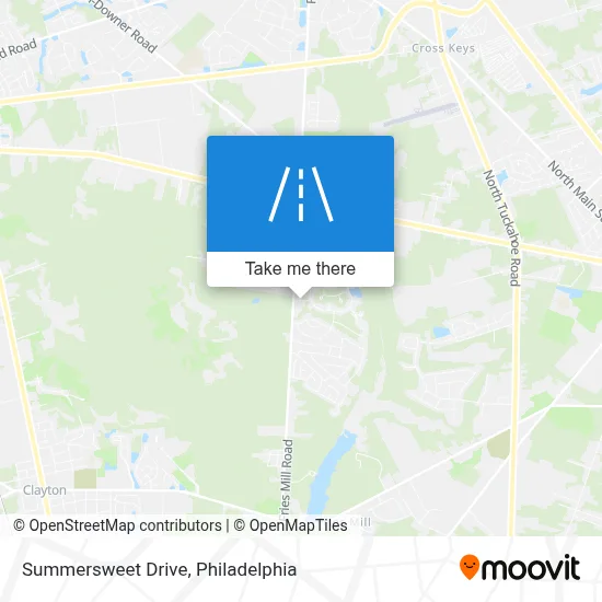 Summersweet Drive map