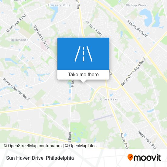 Sun Haven Drive map