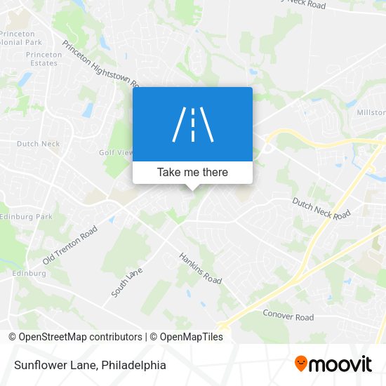 Mapa de Sunflower Lane