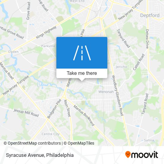 Syracuse Avenue map