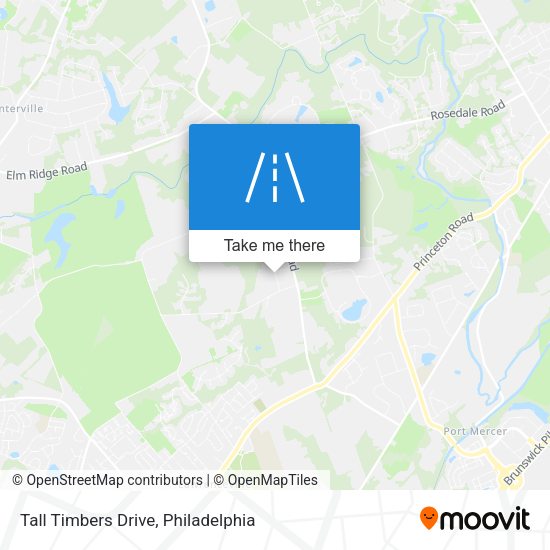 Tall Timbers Drive map