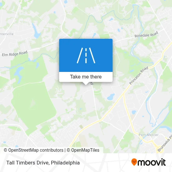 Tall Timbers Drive map