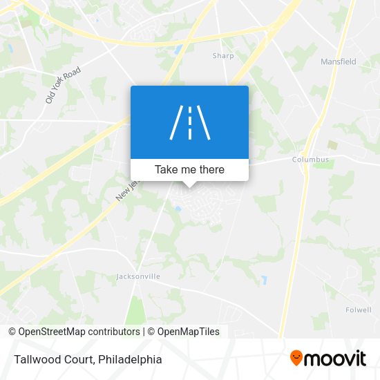 Tallwood Court map