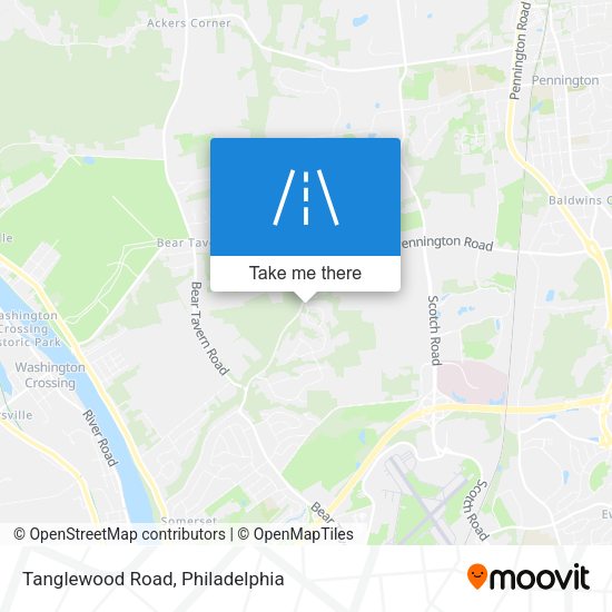 Mapa de Tanglewood Road