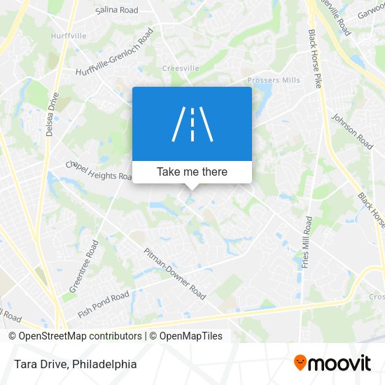 Mapa de Tara Drive