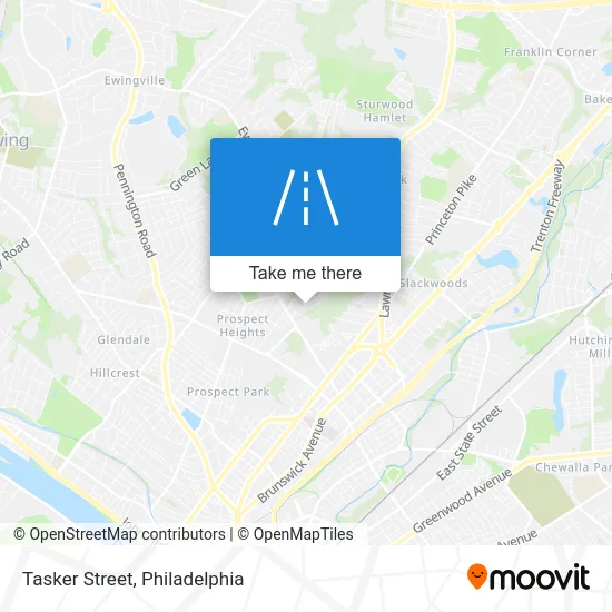 Tasker Street map