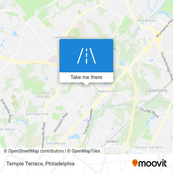 Temple Terrace map