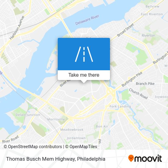 Thomas Busch Mem Highway map
