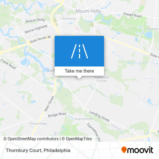 Thornbury Court map