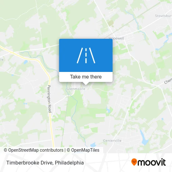 Timberbrooke Drive map
