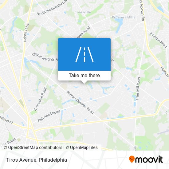 Mapa de Tiros Avenue