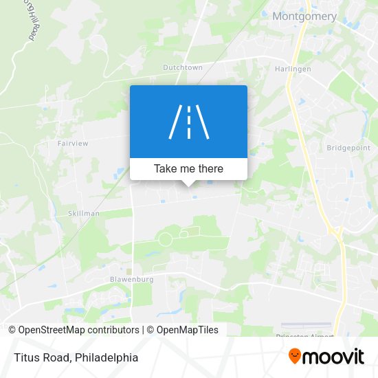 Mapa de Titus Road
