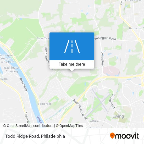 Mapa de Todd Ridge Road