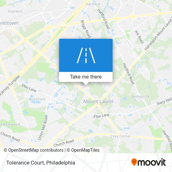 Tolerance Court map
