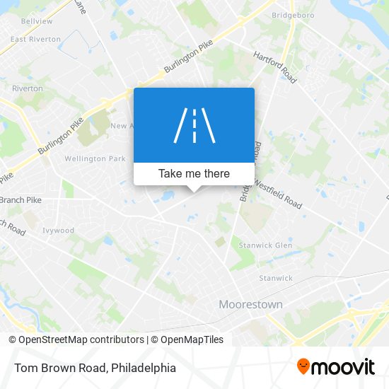 Mapa de Tom Brown Road