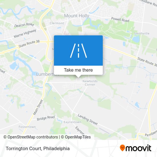 Torrington Court map