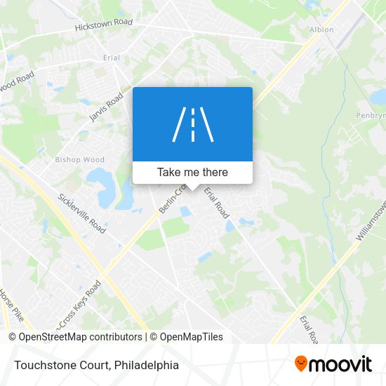 Mapa de Touchstone Court