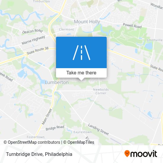 Mapa de Turnbridge Drive