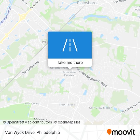 Mapa de Van Wyck Drive