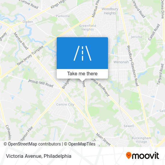 Victoria Avenue map