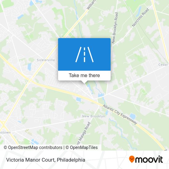 Victoria Manor Court map