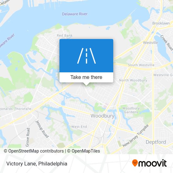 Mapa de Victory Lane