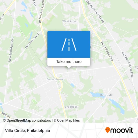 Mapa de Villa Circle