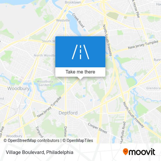 Mapa de Village Boulevard