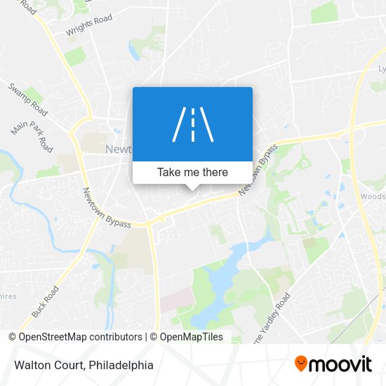Mapa de Walton Court