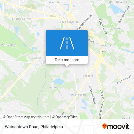 Watsontown Road map
