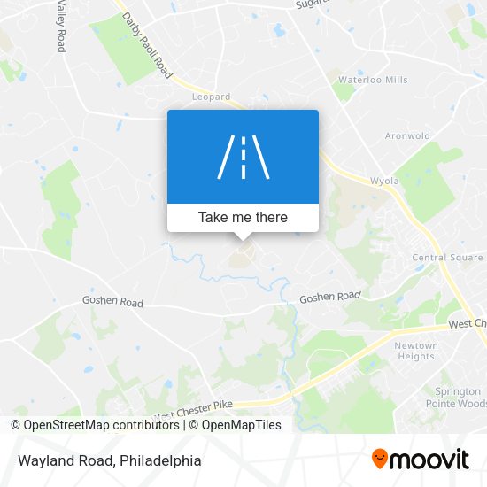 Mapa de Wayland Road