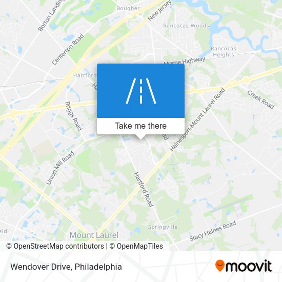 Mapa de Wendover Drive