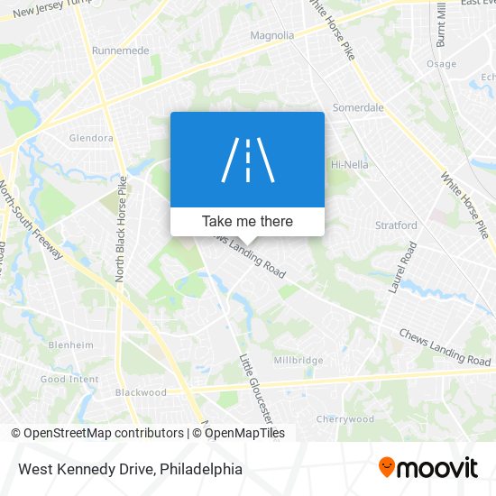 West Kennedy Drive map