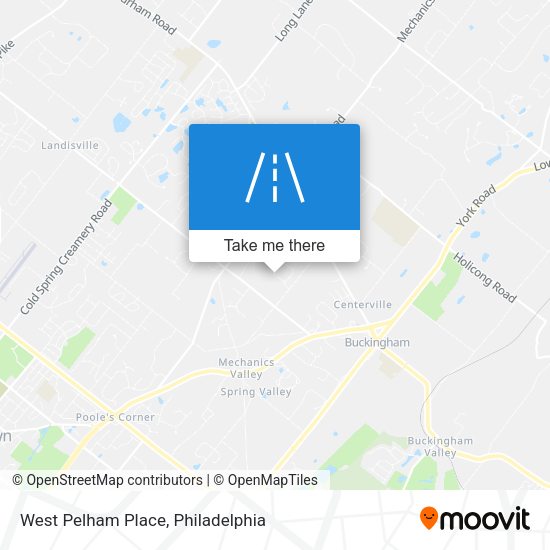 Mapa de West Pelham Place