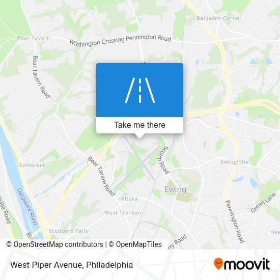 Mapa de West Piper Avenue