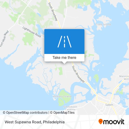Mapa de West Supawna Road